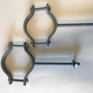 Spændebeslag 9-14m, 23cm lang bolt, 2stk