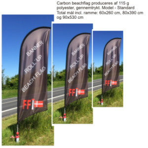 Carbon Beachflag - Standard - flex